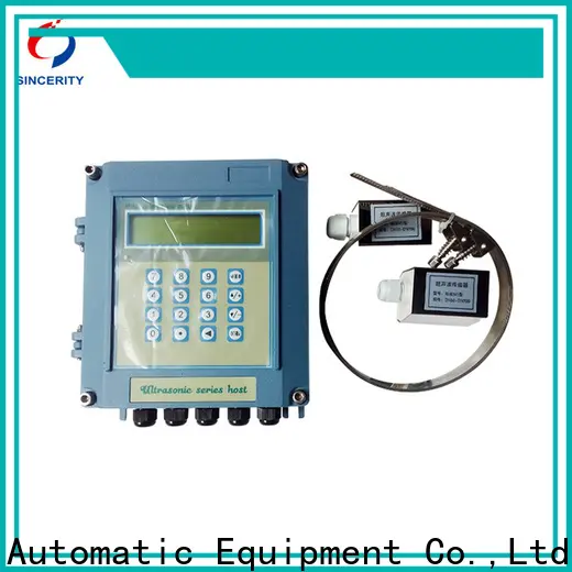 Sincerity portable ultrasonic water flow meter price for Drain 1