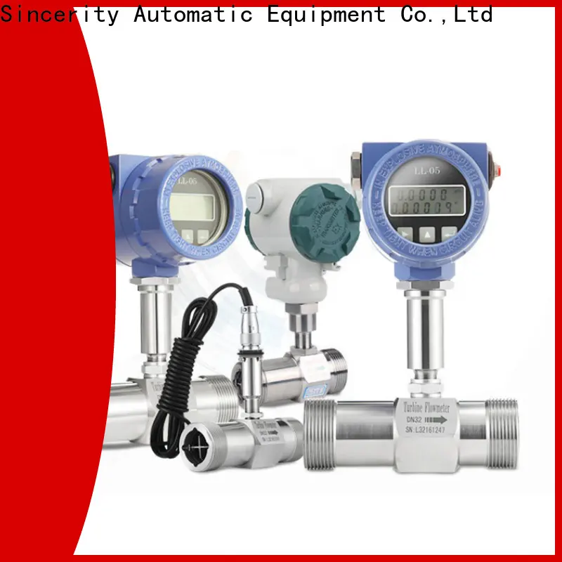 Sincerity liquid turbine flow meter function for concentration measurement 1