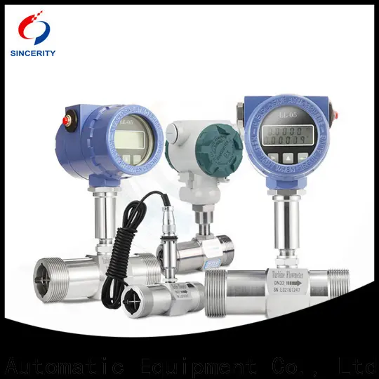 Sincerity low cost turbine flow meter price for sale for gravity measurement 1