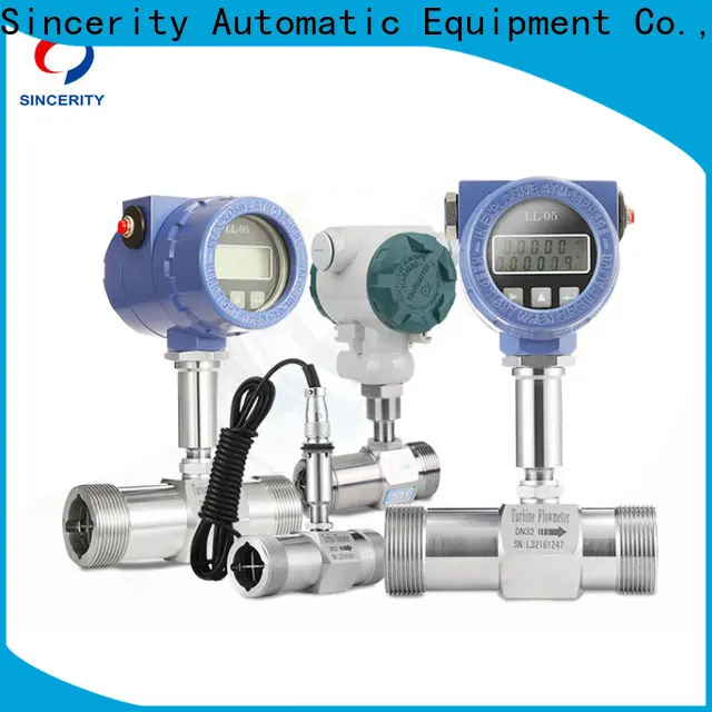 Sincerity high quality turbine flow meter supplier for temperature measurement 1