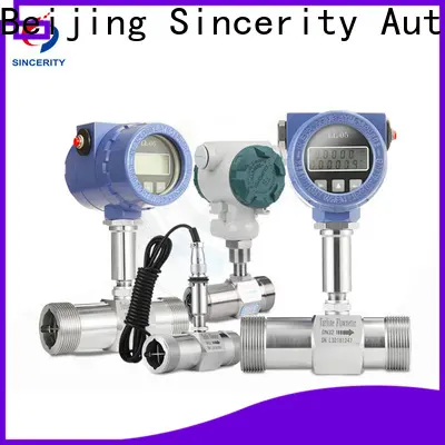 Sincerity low flow turbine flow meter price for temperature measurement 1