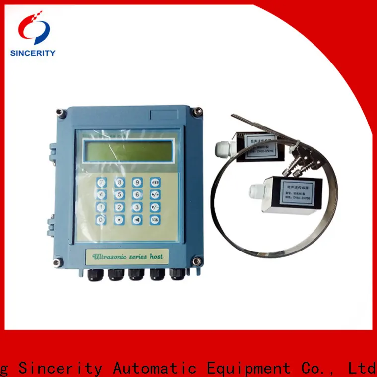 custom portable clamp on ultrasonic flow meter for Heating 1