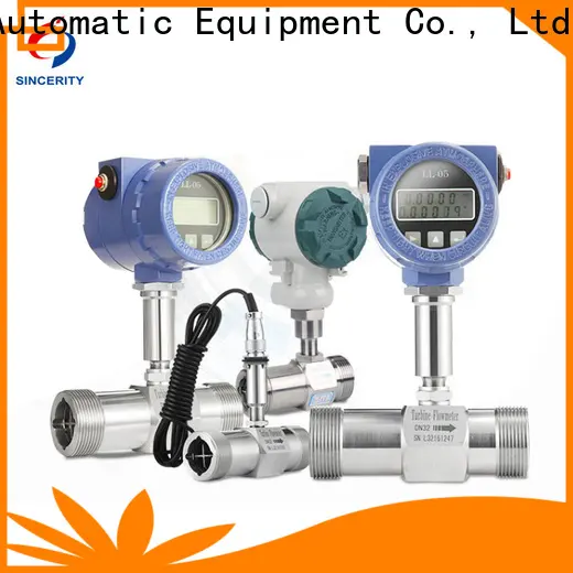 Sincerity inline turbine flow meter supplier for concentration measurement 1