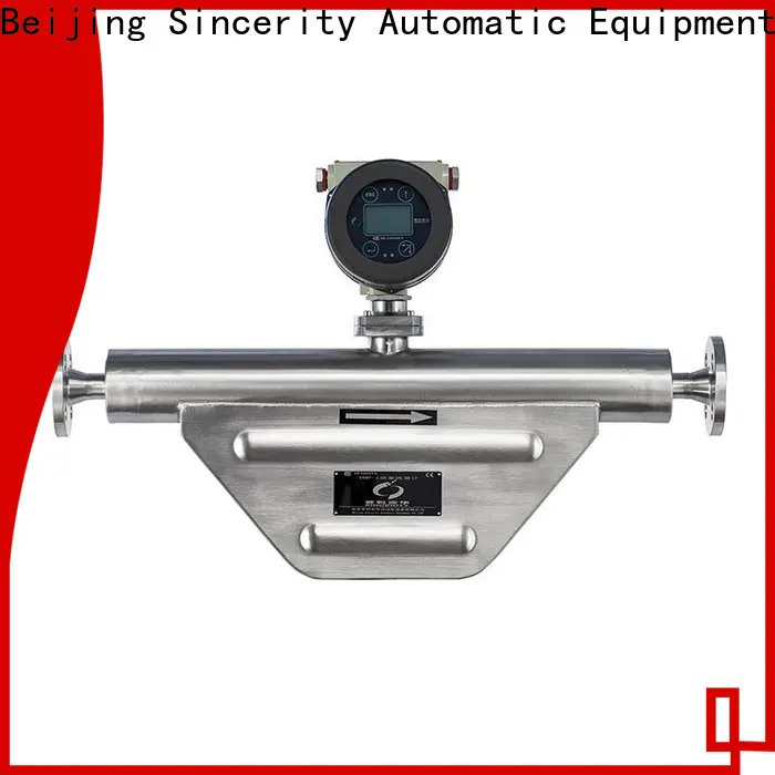 Sincerity coriolis flow meter installation function for petrochemicals 1