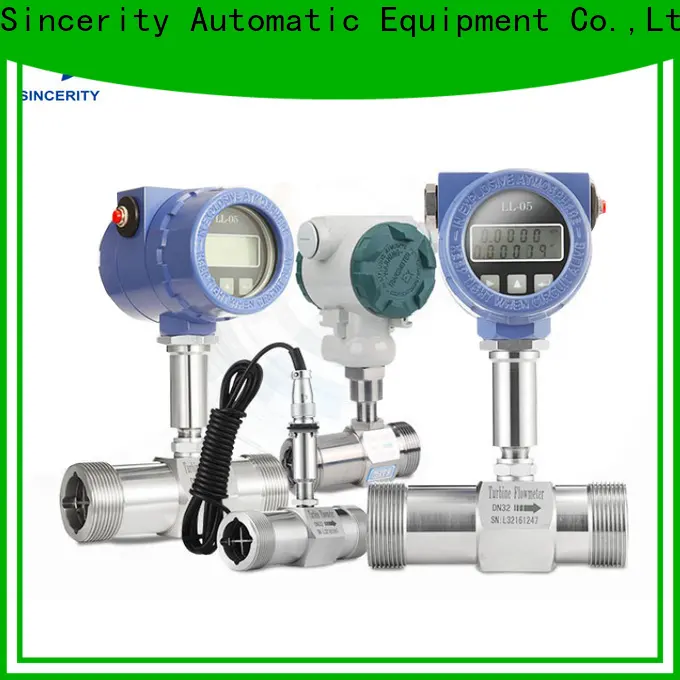 Sincerity turbine flow meters for liquid measurement price for concentration measurement 1