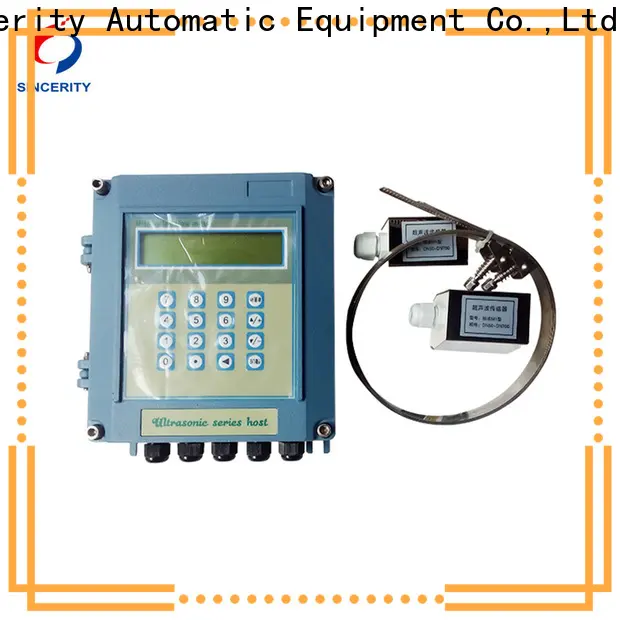 Sincerity high quality clamp on ultrasonic flow meter manufacturers supplier for Metallurgy 1