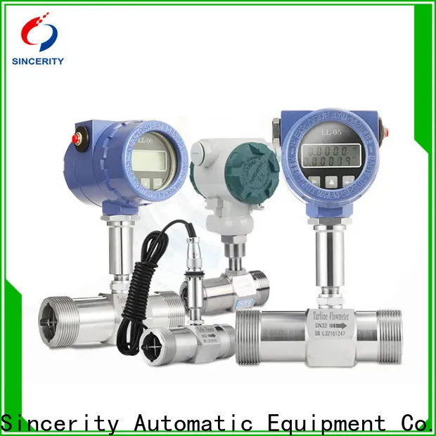 Sincerity high performance gas turbine flow meter supplier for concentration measurement 1