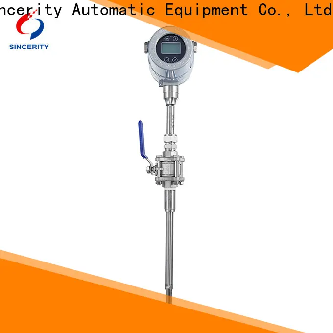 Sincerity wholesale thermal mass flow meter price for sale for gas measurement 1