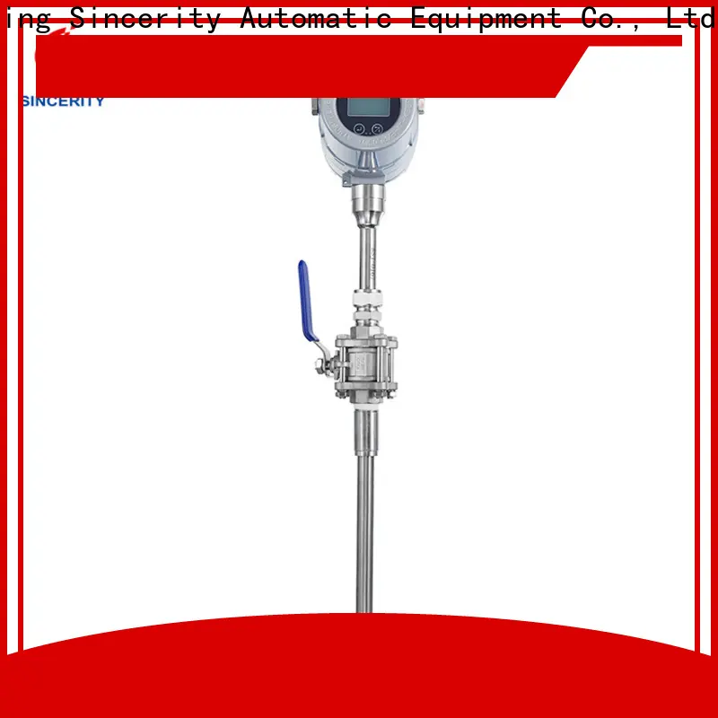 Sincerity best insertion thermal mass flow meter price for gas measurement 1