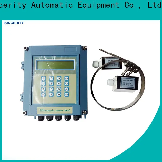 Sincerity portable ultrasonic water flow meter manufacturer for Petrochemical 1