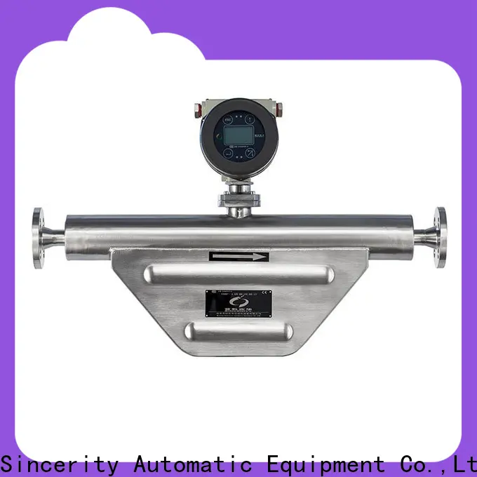 Sincerity best coriolis mass meter supplier for fluids measuring 1