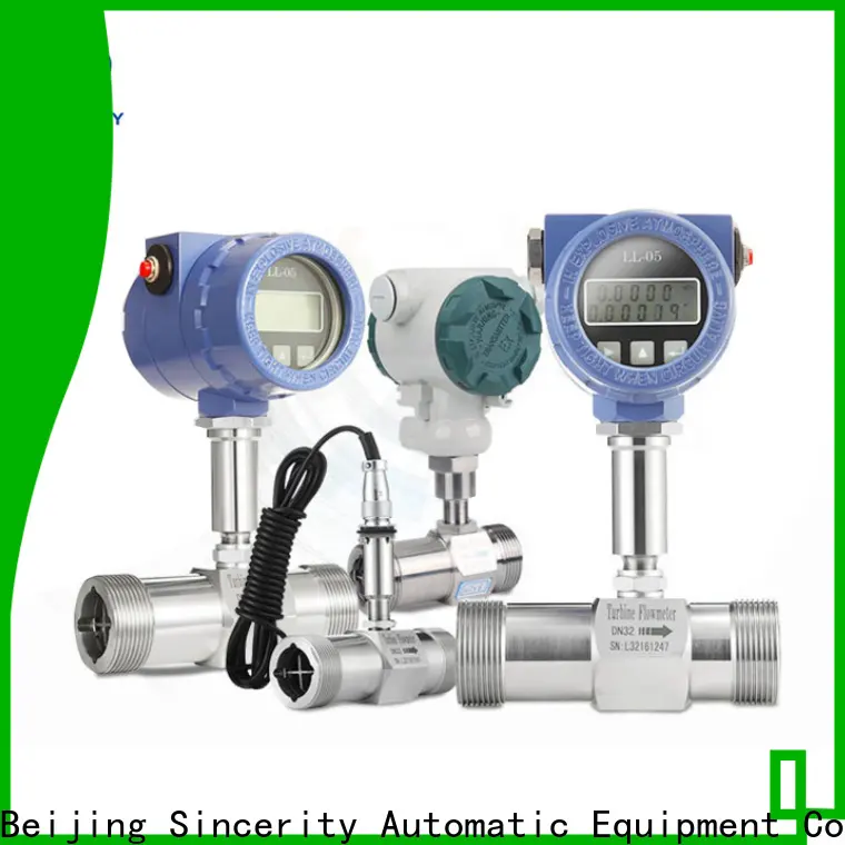 Sincerity digital vortex type flow meter price for temperature measurement 1