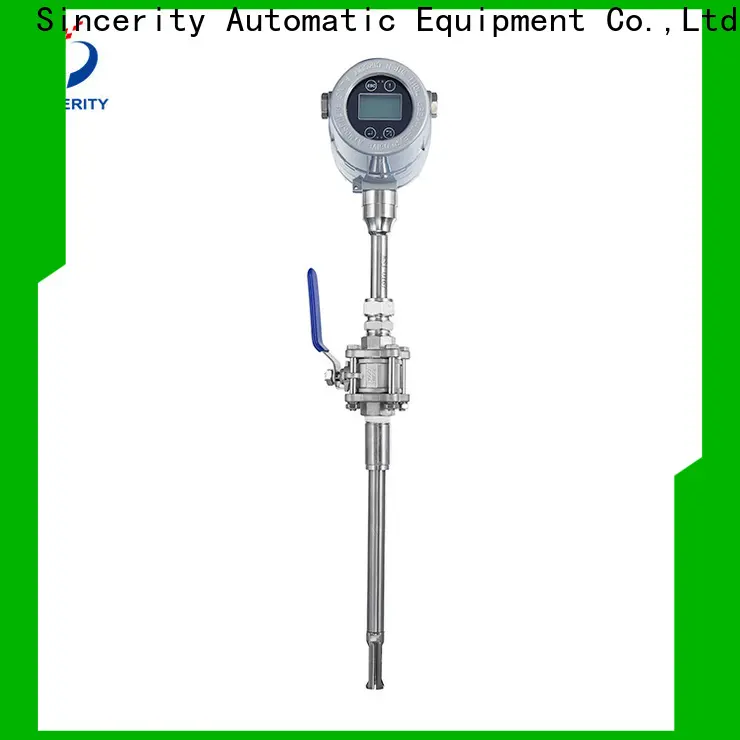 Sincerity ﻿High measuring accuracy thermal mass flowmeter manufacturer for gas measurement 1