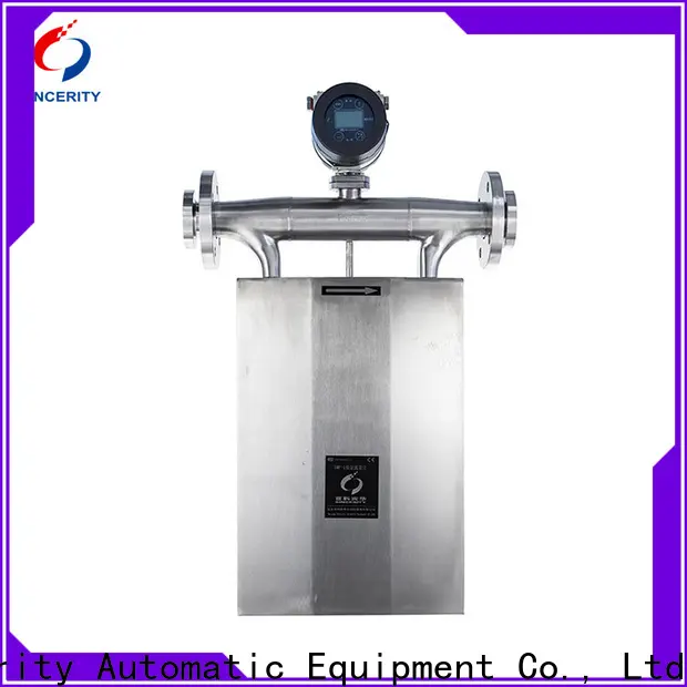 Sincerity krohne coriolis mass flow meter price for food 1