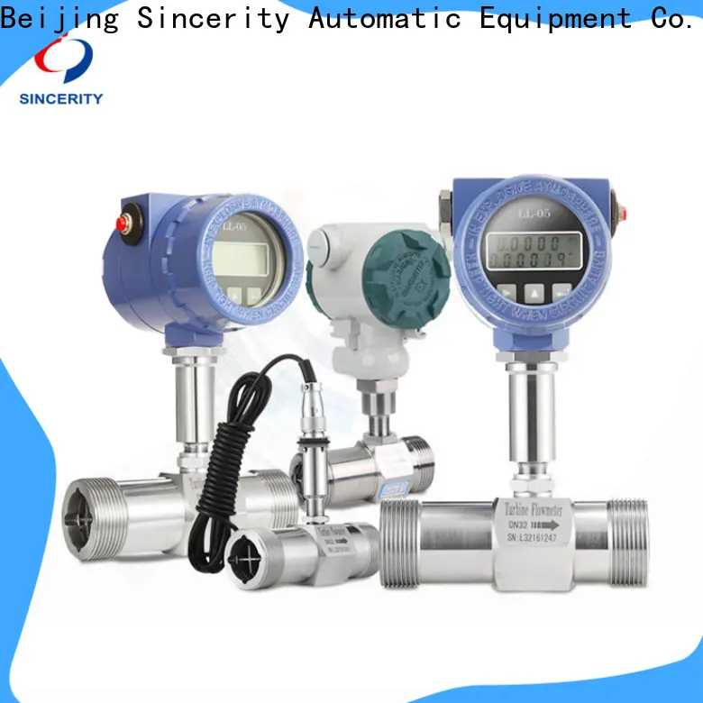 ﻿High measuring accuracy inline turbine flow meter price for viscosity measurement 1