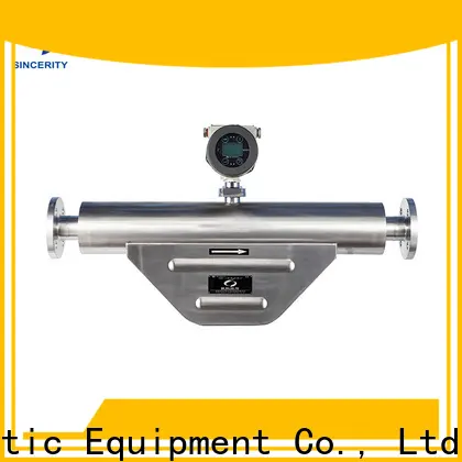 Sincerity high quality coriolis type mass flow meter supplier for food 1