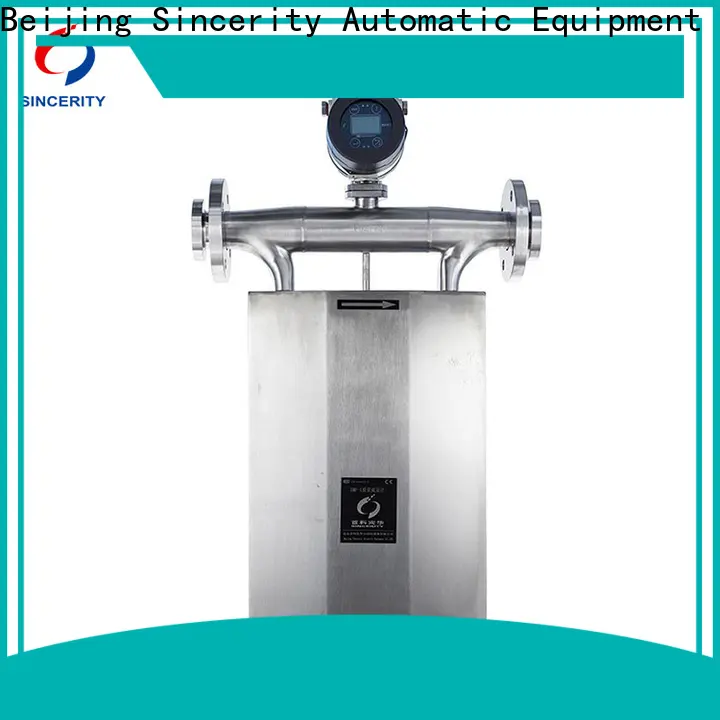 Sincerity high accuracy micro motion coriolis mass flow meter price for food 1