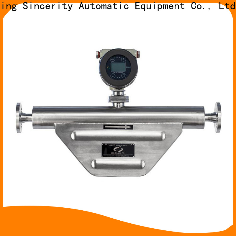 Sincerity krohne coriolis mass flow meter supplier for life sciences 1