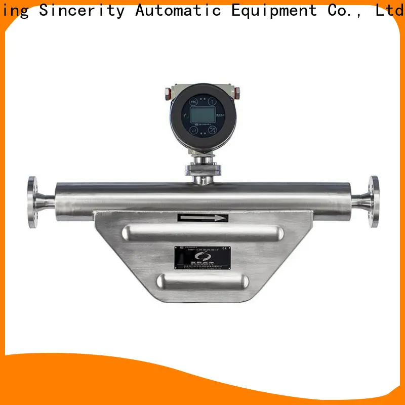 Sincerity krohne coriolis mass flow meter supplier for life sciences 1