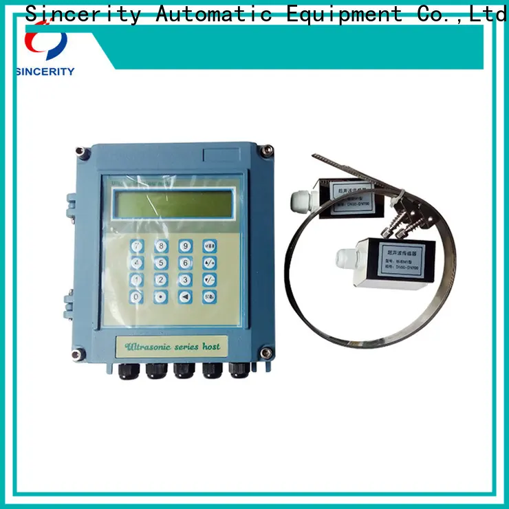 Sincerity high accuracy clamp on ultrasonic flow meter manufacturers for Energy Saving 1