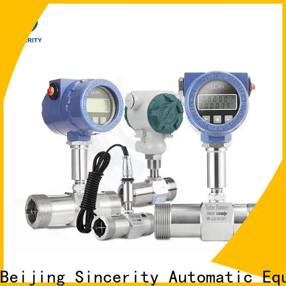 Sincerity turbine flow meter application for sale for temperature measurement 1