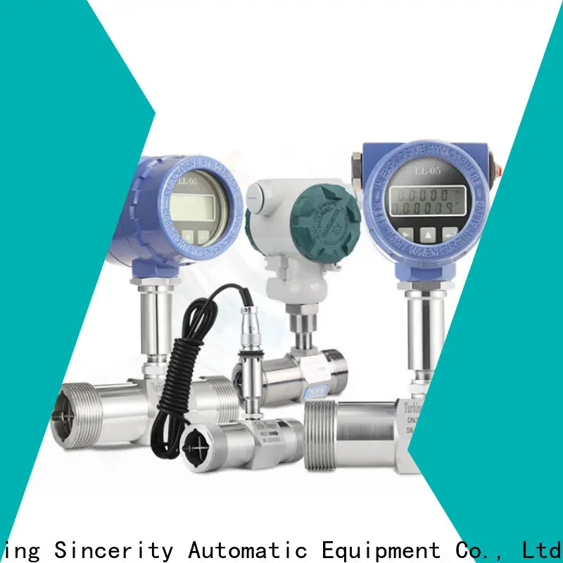 Sincerity ﻿High measuring accuracy insertion turbine flow meter price for temperature measurement 1