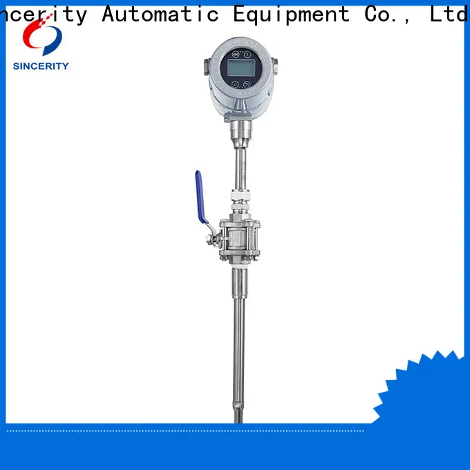 Sincerity high quality thermal mass flow meter price for the mass flow 1