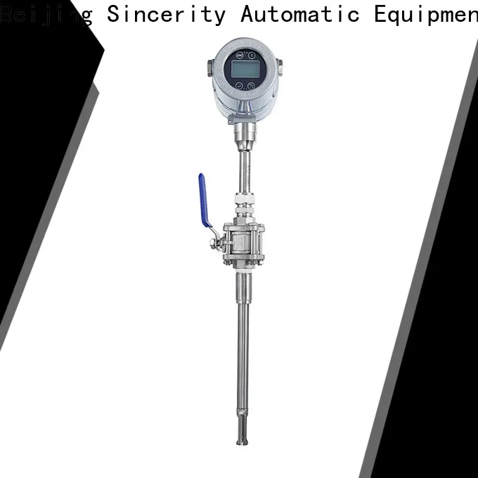 Sincerity low cost thermal mass flow meter emerson price for gas measurement 1