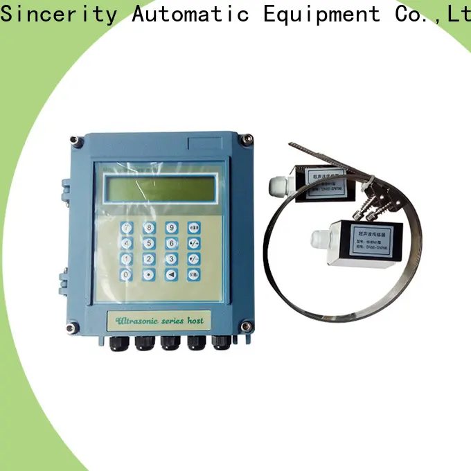 high accuracy portable ultrasonic flow meter price manufacturer for Heating 1