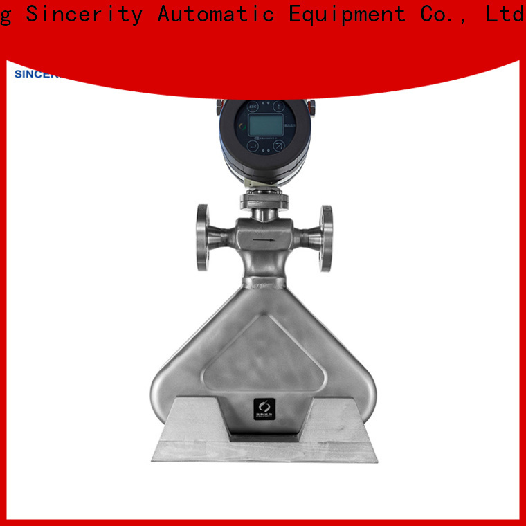 Sincerity high performance coriolis type mass flow meter price for chemicals 1