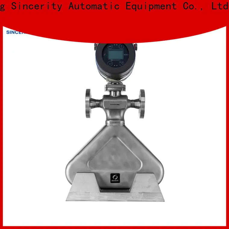 Sincerity high performance coriolis type mass flow meter price for chemicals 1