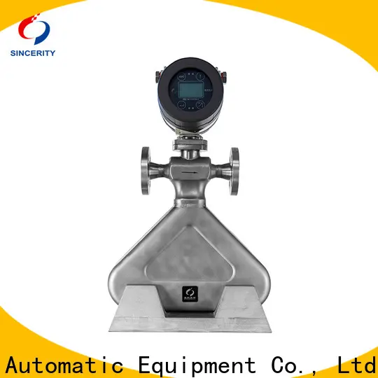 Sincerity coriolis type mass flow meter manufacturer for food 1