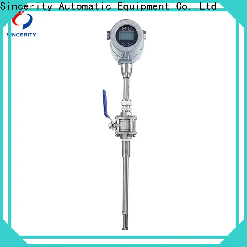 custom thermal flow meter function for the volume flow 1