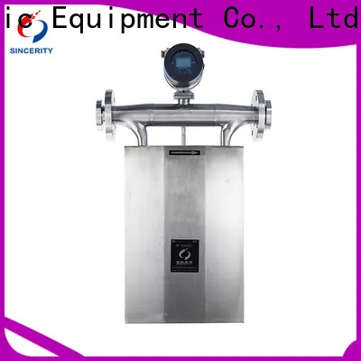 Sincerity high performance mass flow meter price function for oil and gas 1