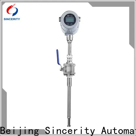 Sincerity thermal flow meter function for the mass flow 1