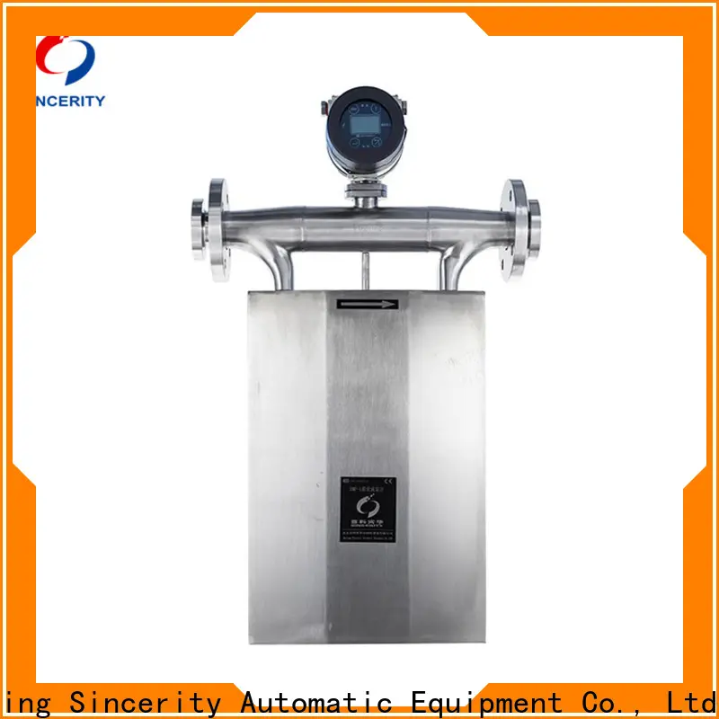 Sincerity coriolis flow meter installation supplier for life sciences 1