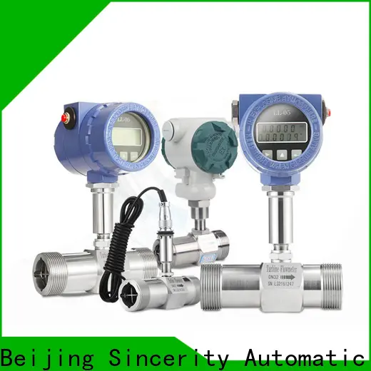 Sincerity stainless steel turbine flow meter function for concentration measurement 1