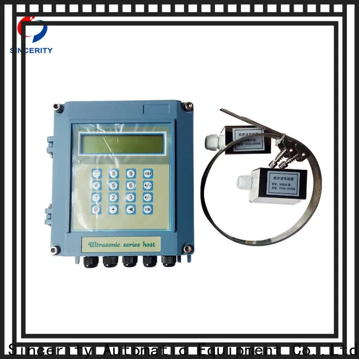 Sincerity digital portable ultrasonic gas flow meter for sale for Energy Saving 1