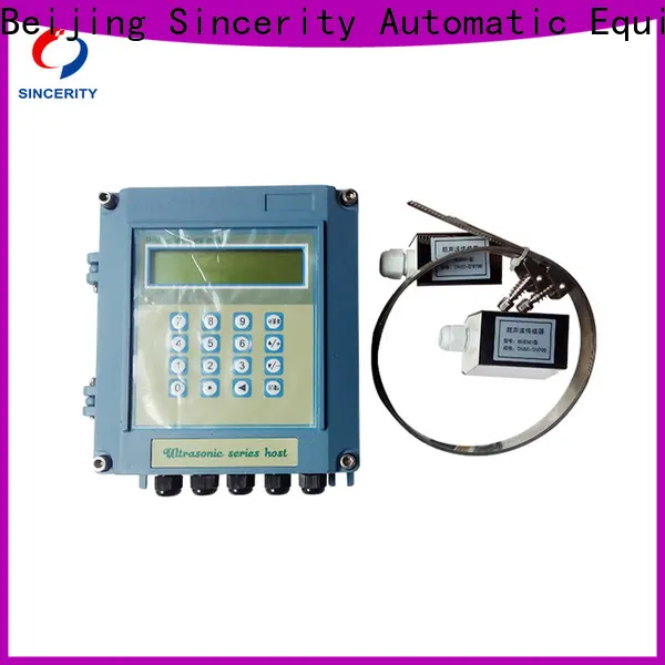 portable clamp on ultrasonic water flow meter price for Petrochemical 1