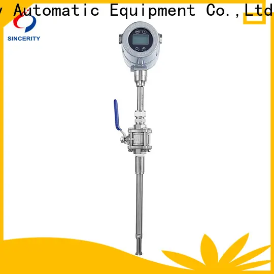 Sincerity insertion thermal mass flow meter supplier for gas measurement 1