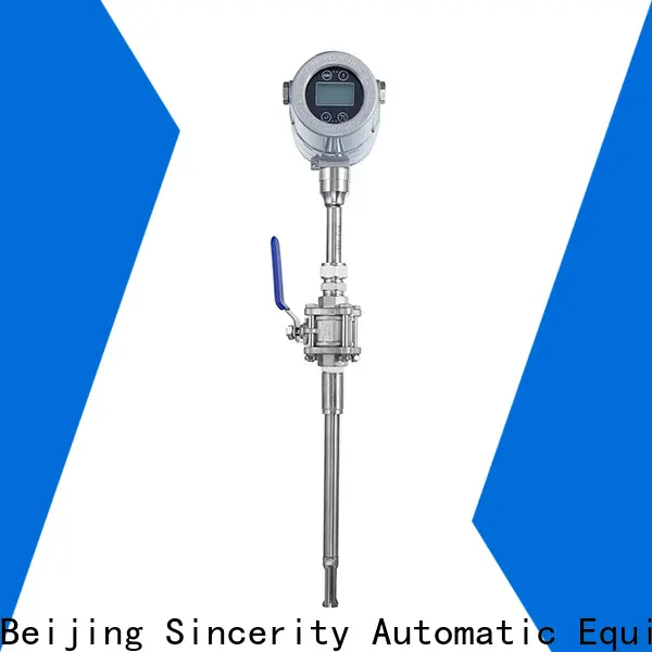 Sincerity ﻿High measuring accuracy thermal mass flow meter emerson supplier for gas measurement 1