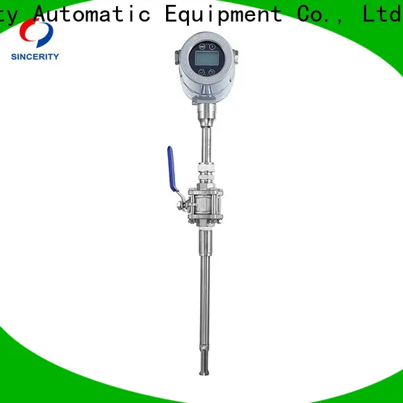 ﻿High measuring accuracy thermal mass flow meter price manufacturer for gas measurement 1