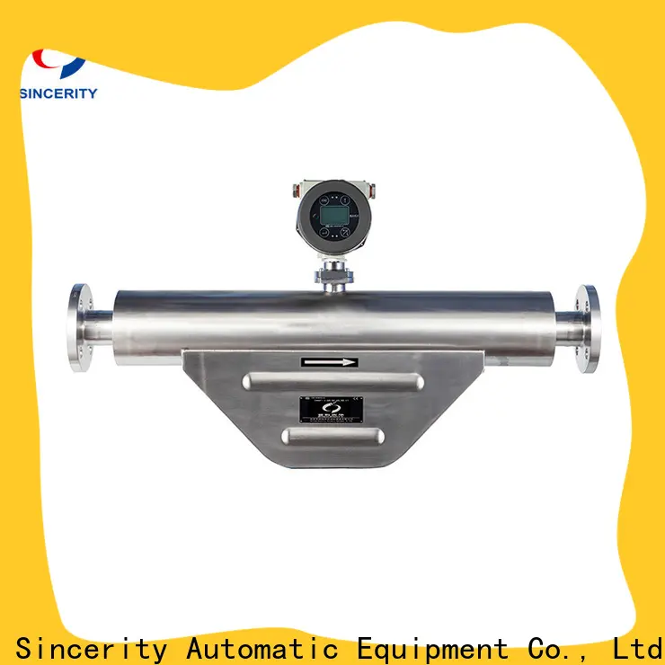Sincerity ﻿High measuring accuracy krohne coriolis mass flow meter price for life sciences 1