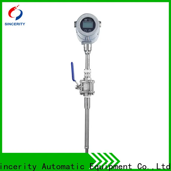 ﻿High measuring accuracy gas thermal mass flow meter for sale for the mass flow 1