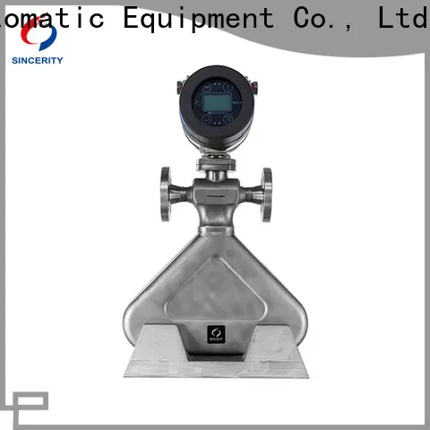 Sincerity custom coriolis gas flow meter function for food 1