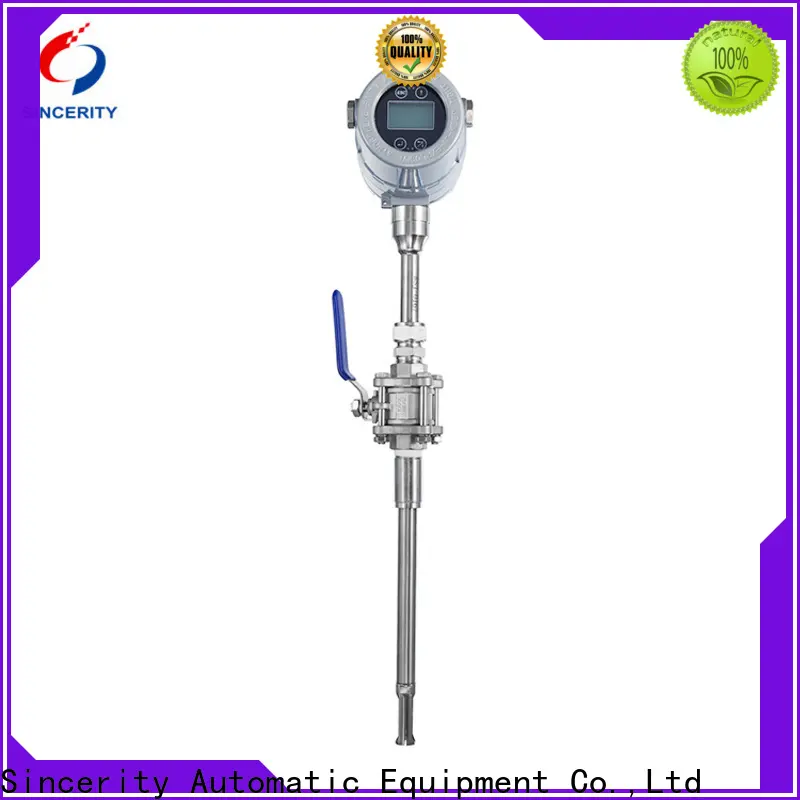 Sincerity high quality thermal flow meter supply for the volume flow 1