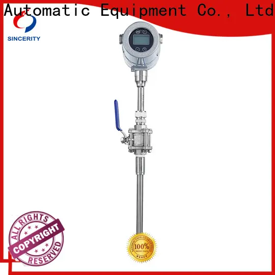 Sincerity thermal gas flow meter price for gas measurement 1