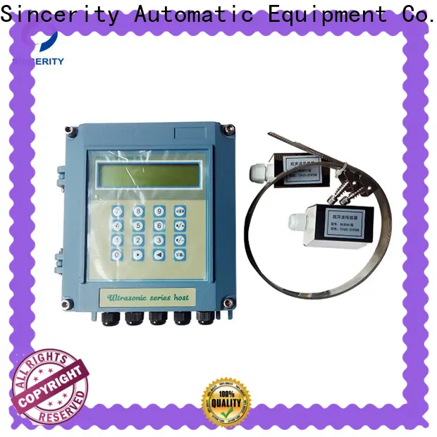 Sincerity top portable ultrasonic liquid flow meter supply for Generate Electricity 1
