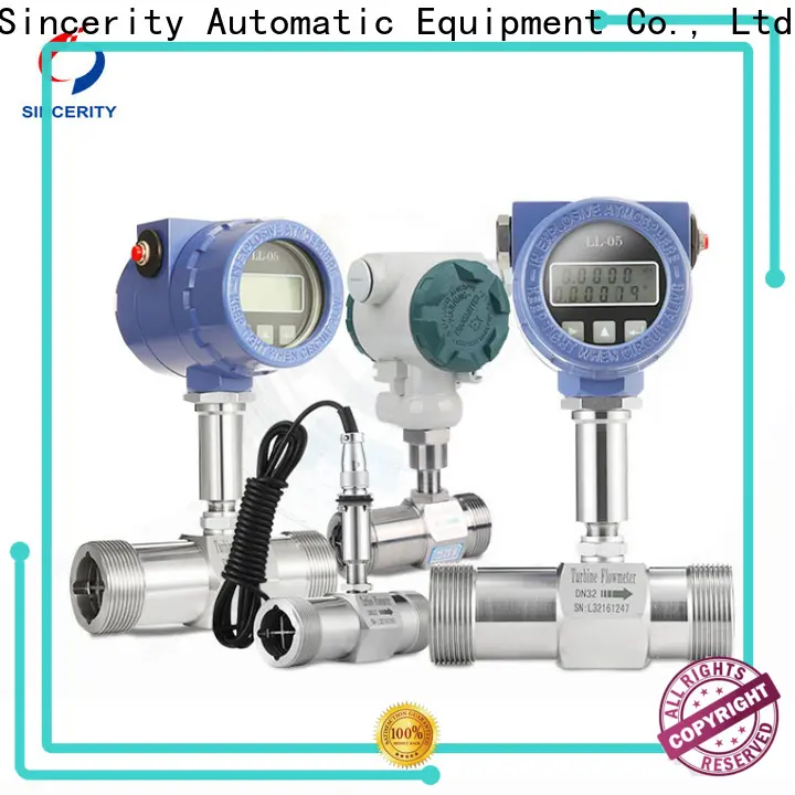 Sincerity New electronic gas flow meter suppliers for density measurement 1