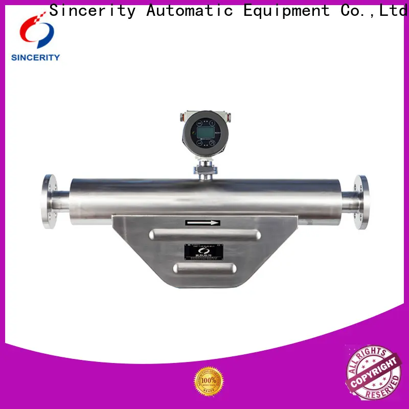 Sincerity New micro motion mass flowmeter price for life sciences 1